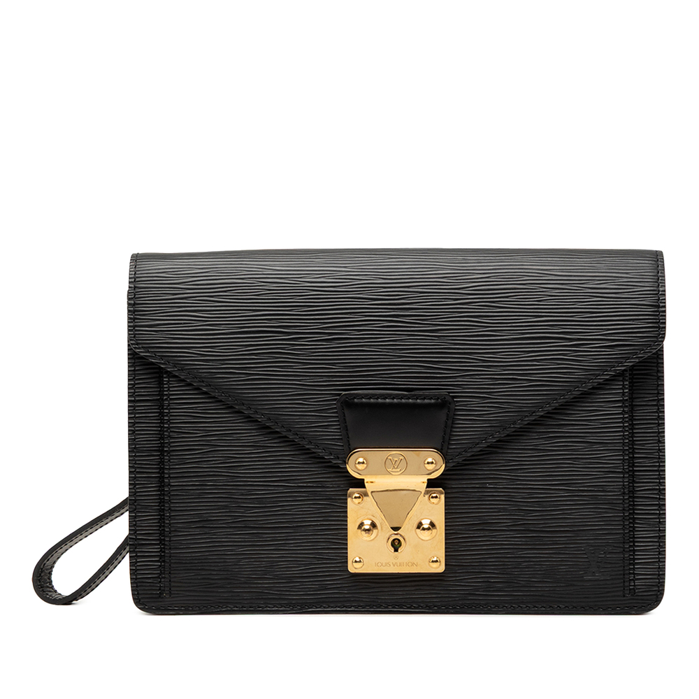 Pre-Loved Louis Vuitton Epi Pochette Sellier Dragonne